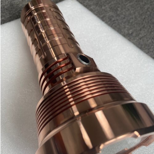 WILDTRAIL COPPER WT90 FLASHLIGHT sbt90.2 torch high output work with 3pcs 21700 batteries